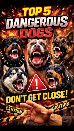 Top 5 World’s Deadliest Guard Dogs #foryou #usa #dog