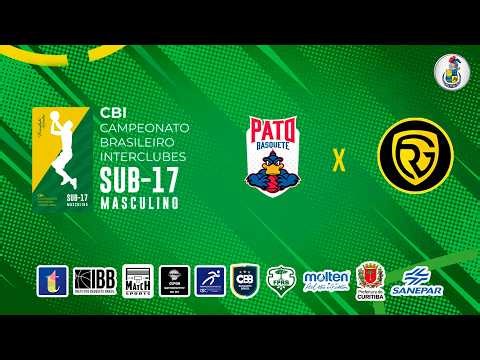 Pato Basquete (PR) X Desportivo (RN) - CBI SUB-17 MASCULINO - FASE DE GRUPOS - @basquetebrasilcbb