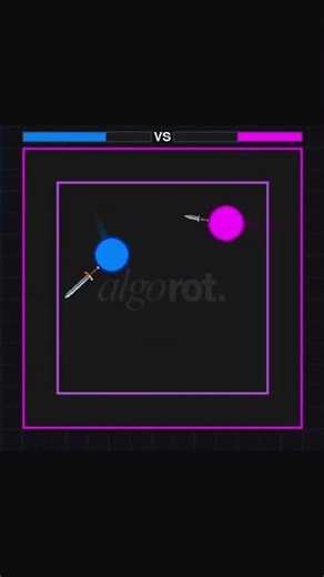 AlgoRot served up something special with AZURE vs MAGENTA