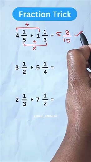 Math Trick 🤩Follow For More Tricks ‎⁨@mathstudy81⁩ 👍👍....Share With Your Friends ✌️ ( Save & Share