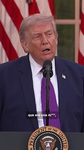 Trump dice que la Casa Blanca era una "casa de m***" antes de sus renovaciones
