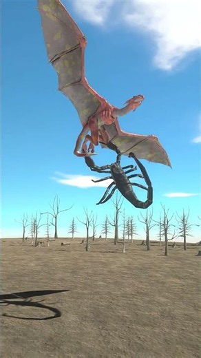 Wyvern Flies with the Emperor Scorpion