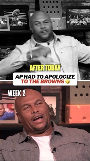 The Browns got an apology from Antonio Pierce 🤣 #NFLTplus