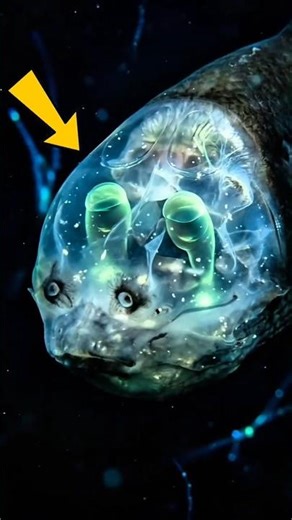 The Deep Sea Alien You Won’t Believe is Real. #BarreleyeFish #DeepSeaCreatures #oceanmysteries