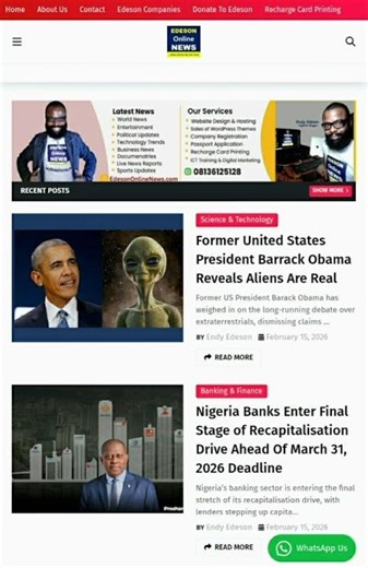 Obama Says Aliens Are Real