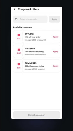 Build Apply Coupon in Flutter — 1 command ⚡ #Flutter #Shorts