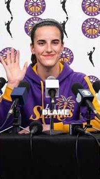 Caitlin Clark Confirms Shock Move To LA Sparks #caitlinclarkhighlights #wnbaplayoffs