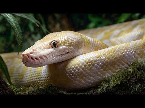 Rare Albino Burmese Python – You Won’t Believe This Snake Exists!