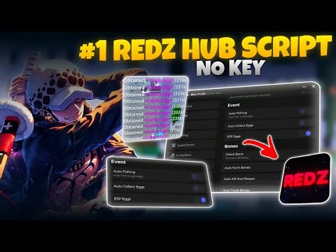 The BEST Blox Fruits Script "Redz Hub" New UPDATE!