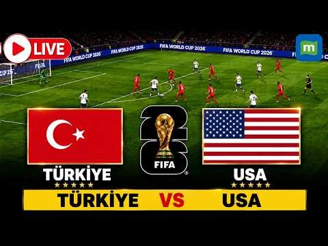 Turkiye vs USA LIVE from Los Angeles Stadium | FIFA World Cup 2026 | TUR vs USA LIVE Football Match
