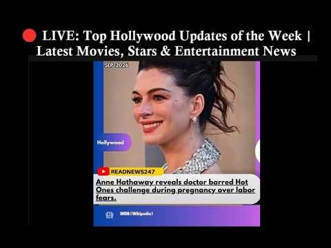 🔴 LIVE: Top Recent Hollywood Updates of the Week | Latest Movies, Stars & Entertainment 10/08/26