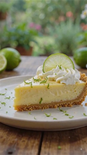 Easy Key Lime Pie Recipe 🍋🥧 | Creamy Homemade Dessert Classic American Pie #KeyLimePie #EasyDessert