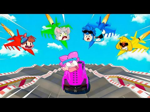 INVICTOR vs MEGA RAMPA 99.9% IMPOSIBLE en GTA VI... 😱 LAS MEJORES MEGA RAMPAS