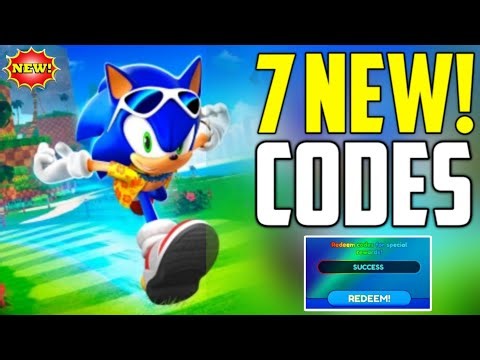 [☀️ SUMMER] *NEW ALL* UPDATE CODES - SONIC SPEED SIMULATOR ROBLOX CODES - CODES FOR SONIC SPEED