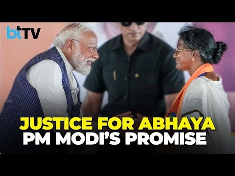 Emotional Show Of Strength: PM Modi Meets Abhaya’s Mother At Rally; Vows To End 'Jungle Raj'