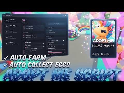ADOPT ME BEST AUTOFARM SCRIPT, AUTO BUY NEW PETS | PASTEBIN!