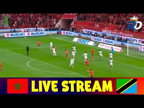 🔴Morocco 1 - 0 Tanzania Score⚽Africa Cup of Nations Match Commentary Score Video Simulation Game
