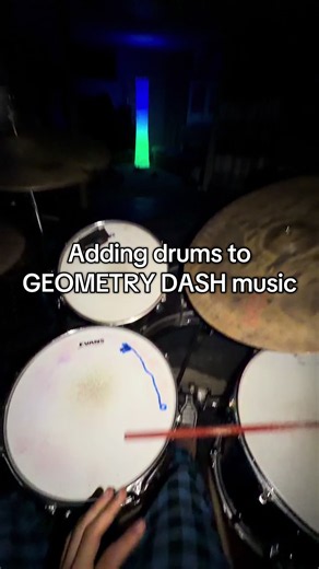Tidal wave #fyp #drums #drummer #videogames #geometrydash | tidal wave