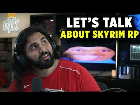 Trying out Skyrim RP and BurntPeanut Rust Server today | Esfand Live 04/12/2026