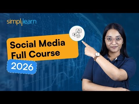 Social Media Marketing Course 2026 [FREE COURSE] | Social Media Marketing For Beginners |Simplilearn