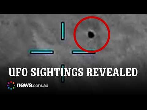The Pentagon has released new UFO videos in a new document release