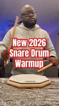 New 2026 Snare Drum Warmup with Atlanta Drum Academy