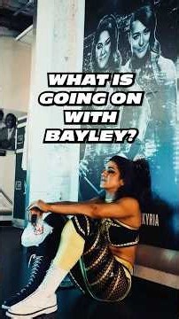 What is going on with Bayley? She posted a video and the song is titled "ALL IN" #wwe #aew #bayley