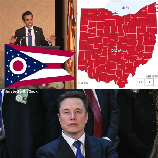🚨 AWESOME! Vivek Ramaswamy now has a 73% chance of WINNING the Ohio governor's race after he won 100% of the counties in the GOP primaryELON MUSK has surged a whopping $5 million into boosting Ramaswamy's campaign 🔥KEEP OHIO RED, @VivekGRamaswamy! Time to abolish the state income tax! 👏🏻"We're gonna GET RID of the income tax."