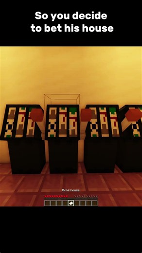I quit gambling #minecraft #memes #shorts