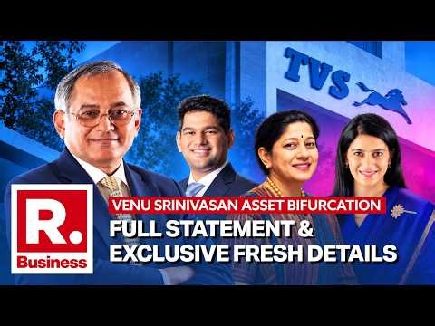 Venu Srinivasan Details Assets Division Says ‘Given A Fair Share’ | REPUBLIC BUSINESS EXCLUSIVE