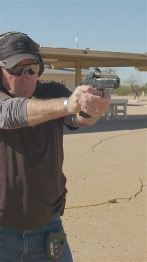 Slow-mo USCCA 2-4-1 Drill Breakdown | Speed & Accuracy Challenge at 7 Yards 🎯