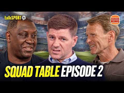 UNTOLD England World Cup Stories with Gerrard, Sheringham & Heskey! | Burger King Squad Table Ep 2