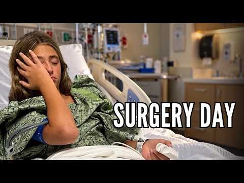 It’s FINALLY Time for Hallie’s Knee Surgery… + Recovery Progress | Life As We Gomez