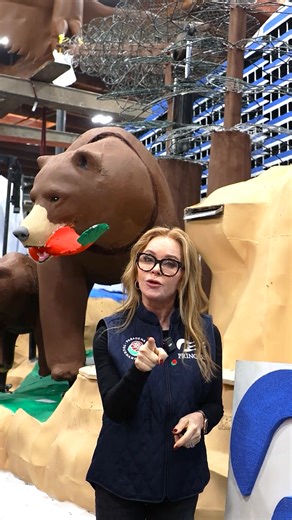 Our Star Princess Rose Parade float is almost ready to shine. Join us on January 1st as we celebrate the New Year and bring the wonder of Alaska to the world during the Tournament of Roses Parade. 🌹💙 | Princess Cruises