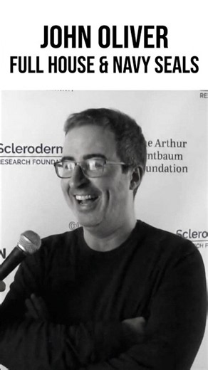 John Oliver on Navy SEALs relaxing with 'Full House' #comedy #shorts