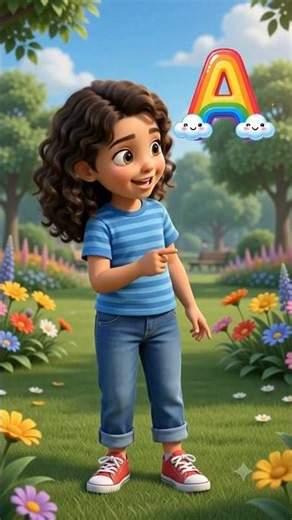 Learn the Letter A | ABC for Kids | A is for Apple 🍎 | Fun Alphabet Learning | Agni & Me