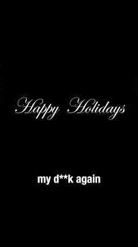 have the best holiday xx