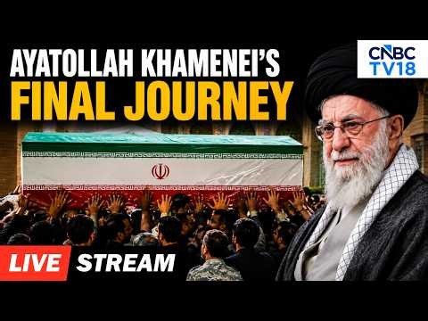 LIVE: Ayatollah Khamenei Funeral In Tehran | Khamenei Funeral Ceremony LIVE Visuals | Grand Mosalla