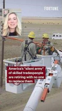 America’s "silent army" of skilled tradespeople are retiring with no one to replace them