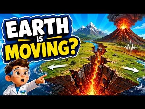 Why Is Earth Always Moving? | Tectonic Plates for Kids
