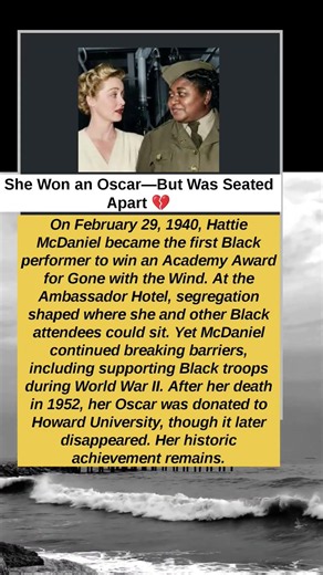 She Won an Oscar—But Was Seated Apart 💔