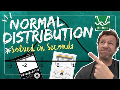 AP Statistics: Normal Distribution Made EASY (Desmos, TI-84 & NumWorks Tutorial)