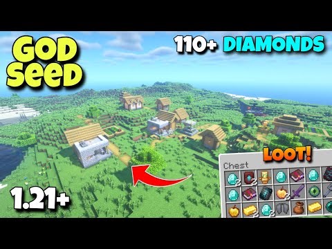 🔥[God Seed] For Minecraft 1.21 Java Edition | Seed Minecraft 1.21 Java | Minecraft Seeds