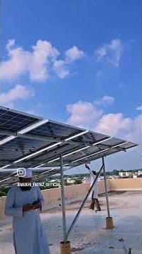 ☀️ 17 Panel Solar System Installation | Complete Setup & Professional Work ⚡