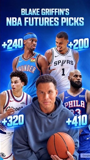 Blake Griffin's NBA Futures Picks! 🏀