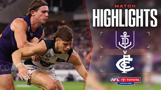 Fremantle v Carlton Highlights | Round 7, 2026 | AFL
