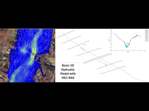 Part 1: (Plan Setup) - Build 1D HEC RAS Model & Insert Culverts Bridges from Survey