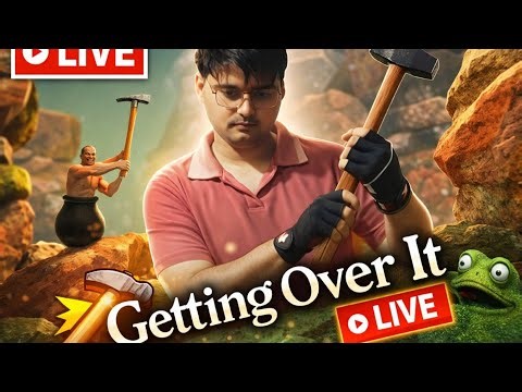 Getting Over It LIVE 🔴 | Rage, Falls & No Checkpoints 😭