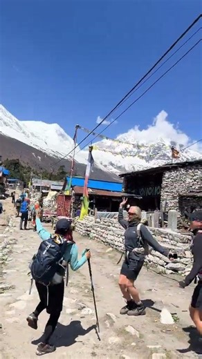Your Feelings When You Are Trekking In Nepal.See Some Magic In The Mountain Of Nepal.#nepal #trek