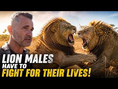LION MALES Have to Fight for Their Lives! | The Lion Whisperer